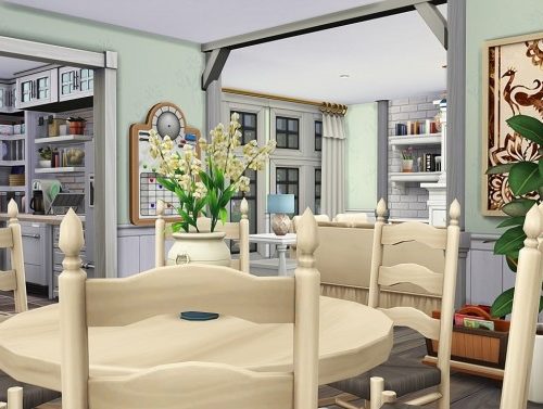 RUSTIC COUNTRY CRAFTSMAN FAMILY HOME at Aveline Sims