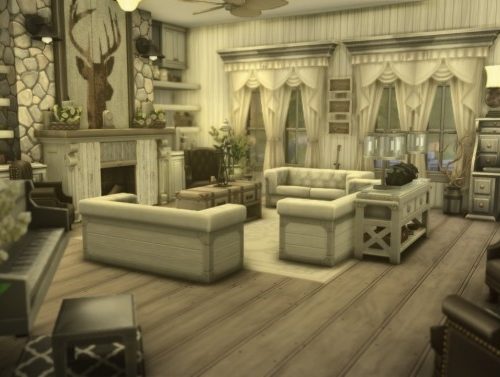 Rustic farmhouse at a-winged-llama