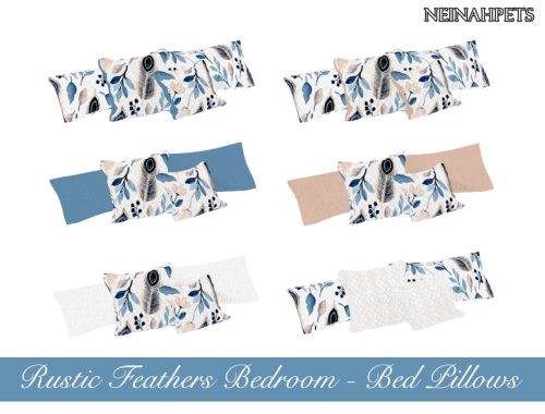 Rustic Feathers Bedroom Pt I {Mesh Required}