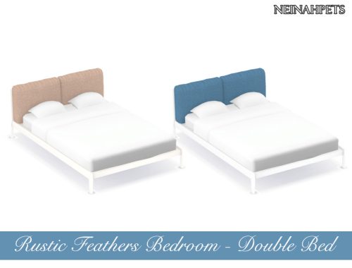 Rustic Feathers Bedroom Pt I {Mesh Required}