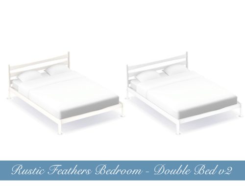 Rustic Feathers Bedroom Pt I {Mesh Required}