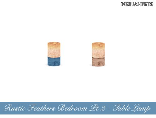 Rustic Feathers Bedroom Pt II {Mesh Required}