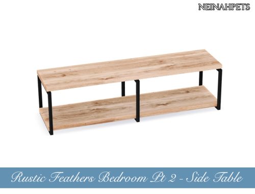 Rustic Feathers Bedroom Pt II {Mesh Required}