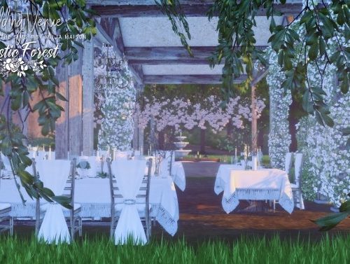 RUSTIC FOREST WEDDING VENUE at Milja Maison