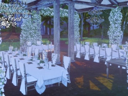 RUSTIC FOREST WEDDING VENUE at Milja Maison