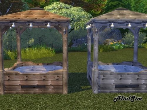 Rustic Hot Tub at Alial Sim