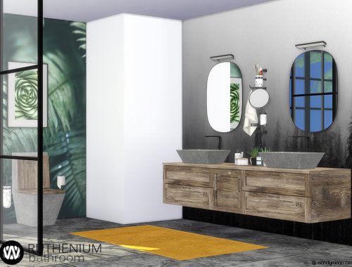 Ruthenium Bathroom