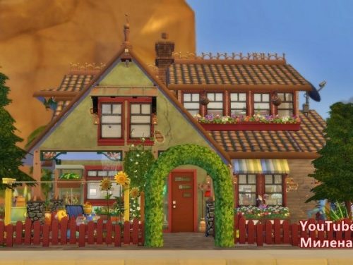 Ryzhuhi house at Sims by Mulena