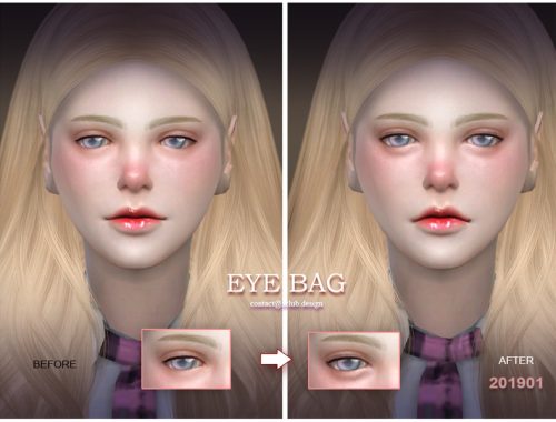 S-Club LL thesims4 Eyebag 201901