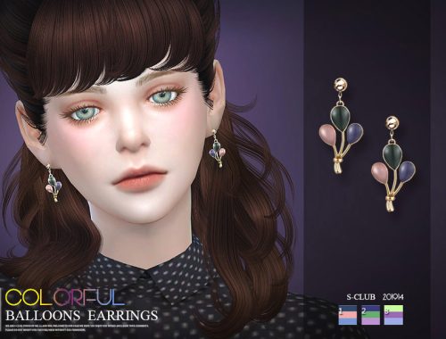 S-Club ts4 LL EARRINGS 201914