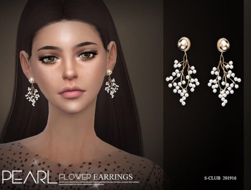 S Club Ts4 Ll Earrings 20224 The Sims 4 Catalog