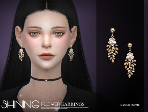 S-Club ts4 LL EARRINGS 201918