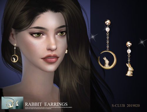 S-Club ts4 LL EARRINGS 201920