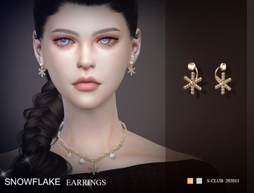 S-Club ts4 LL EARRINGS 202011