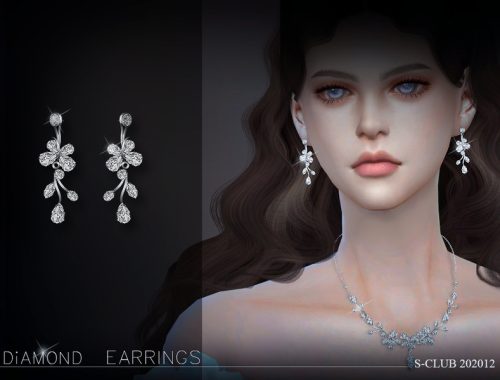 S-Club ts4 LL EARRINGS 202012