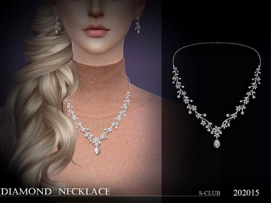 S Club Ts4 Ll Necklace 202015 The Sims 4 Catalog