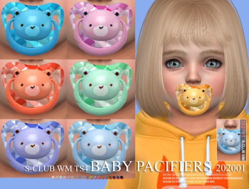 S-Club ts4 WM Baby Pacifiers 202001