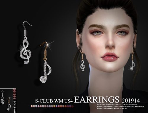 S-Club ts4 WM EARRINGS 201914