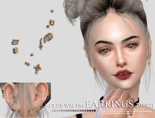 S-Club ts4 WM EARRINGS 201921