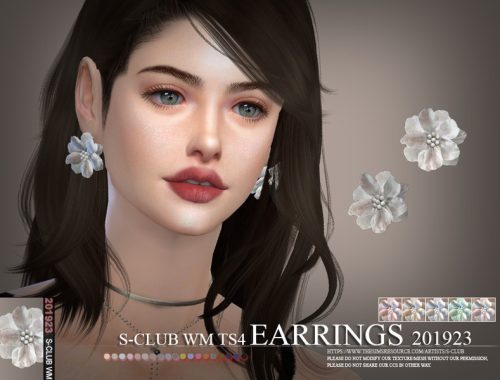 S-Club ts4 WM EARRINGS 201923