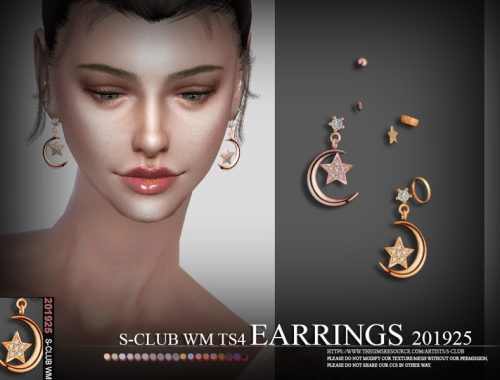 S-Club ts4 WM EARRINGS 201925