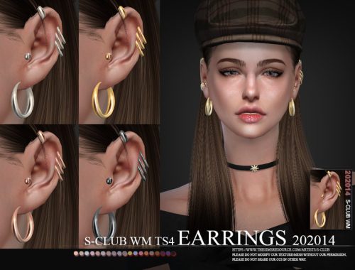 S-Club ts4 WM EARRINGS 202014