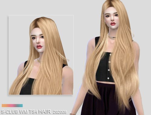S-Club ts4 WM Hair 202008