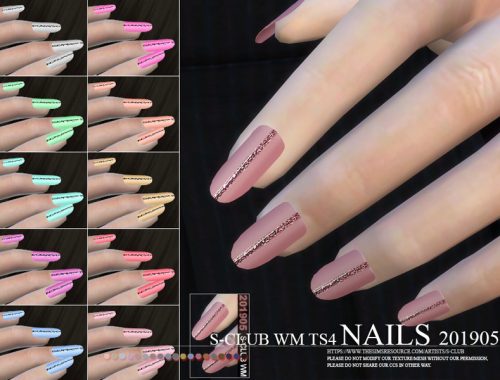 S-Club ts4 WM Nails 201905