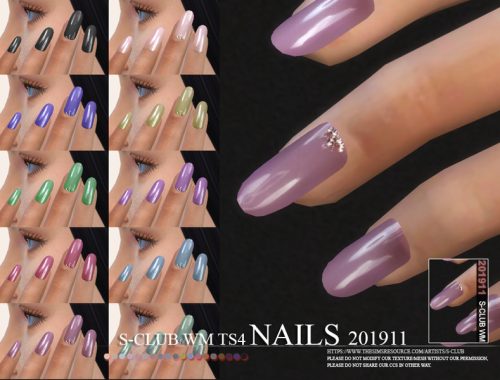 S-Club ts4 WM Nails 201911