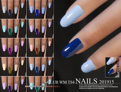 S-Club ts4 WM Nails 201915