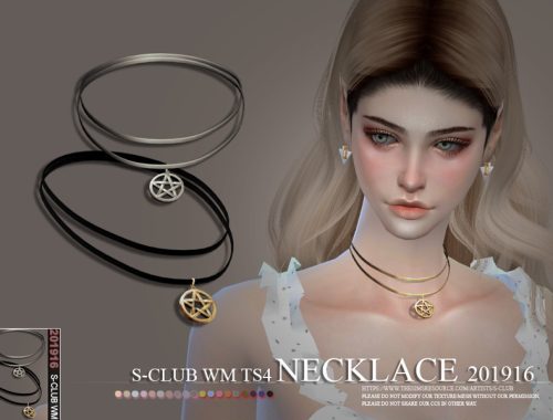 S-Club ts4 WM Necklace 201916