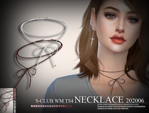 S-Club ts4 WM Necklace 202006
