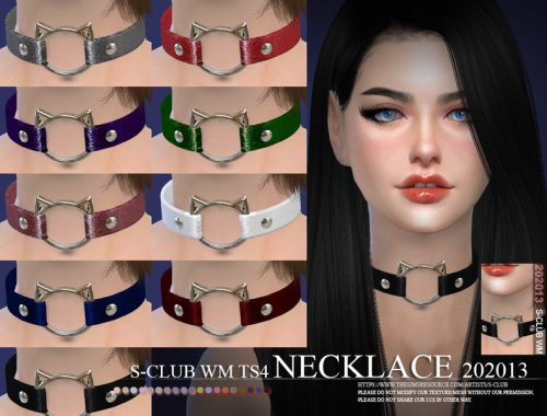 S-Club ts4 WM Necklace 202013