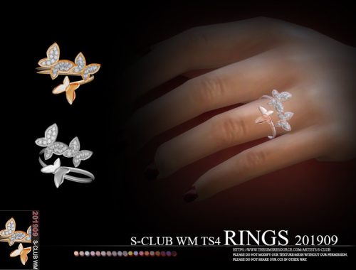 S-Club ts4 WM RINGS 201909