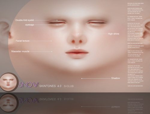 S-Club ts4 WMLL HS Snow Elf skintones(ALL AGE) 4.0
