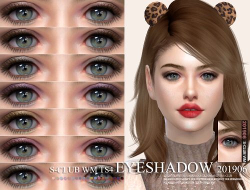 S-Club WM thesims4 Eyeshadow 201906