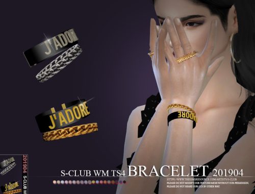 S-Club WM ts4 bracelet 201904