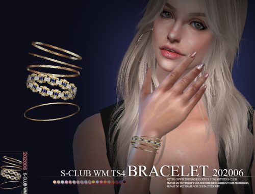 S-Club WM ts4 bracelet 202006