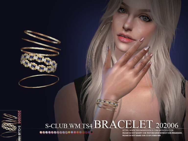 S Club Wm Ts4 Bracelet 202006 The Sims 4 Catalog