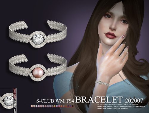 S-Club WM ts4 bracelet 202007