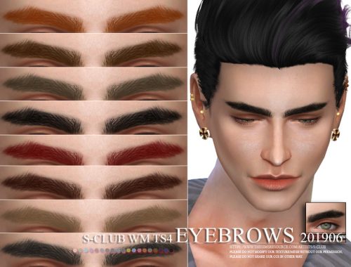 S-Club WM ts4 Eyebrows 201906