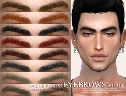 S-Club WM ts4 Eyebrows 201910