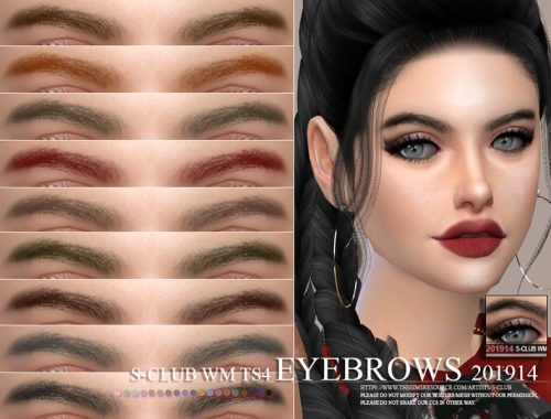 S-Club WM ts4 Eyebrows 201914