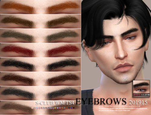 S-Club WM ts4 Eyebrows 201915