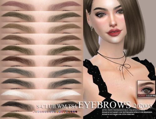 S-Club WM ts4 Eyebrows 202005