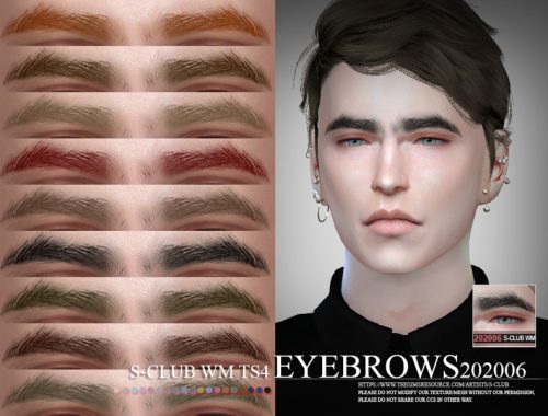 S-Club WM ts4 Eyebrows 202006