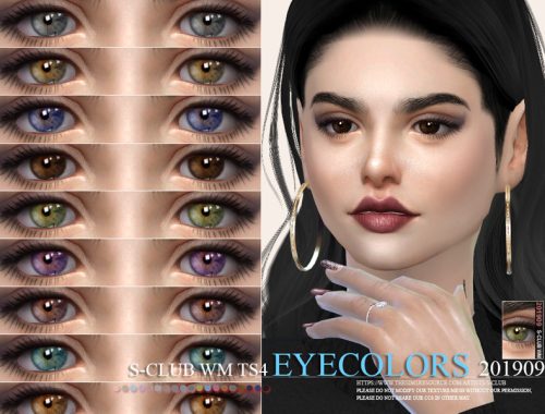 S-Club WM ts4 Eyecolors 201909