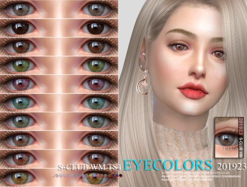 S-Club WM ts4 Eyecolors 201923