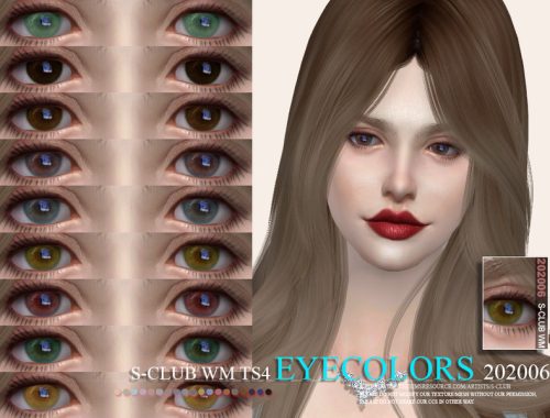 S-Club WM ts4 Eyecolors 202006