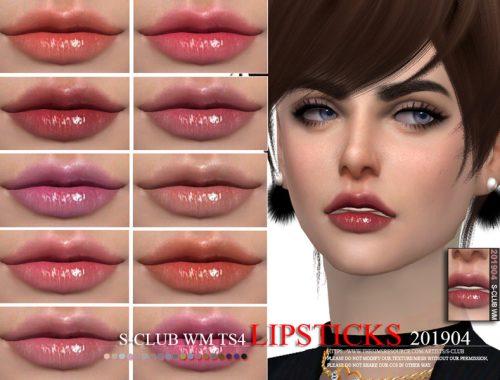 S-Club WM ts4 Lipstick 201904
